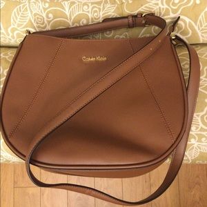 Calvin Klein leather crossbody bag